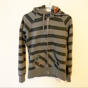 Fox racing youth size zip front hoodie sweatshirt